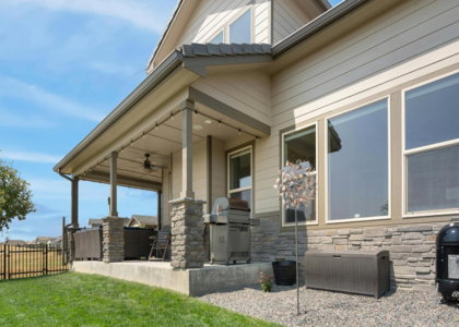 Scrubz Window Cleaning covered patio in San Diego County